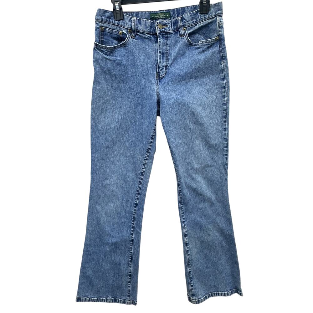 Lauren Jeans Co Ralph Lauren Bootcut Jeans Women's 10 Medium Wash Y2K Denim